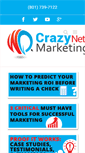 Mobile Screenshot of crazynetmarketing.com